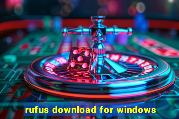 rufus download for windows